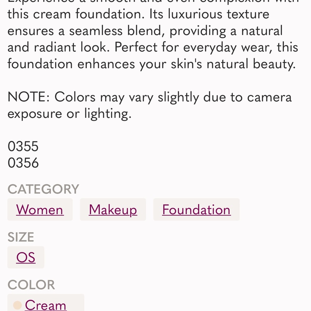 🛍️ 3 for $10 🛍️ Barubt Foundation with SPF 50 Medium Moisturizing & Even Skin - Picture 6 of 6